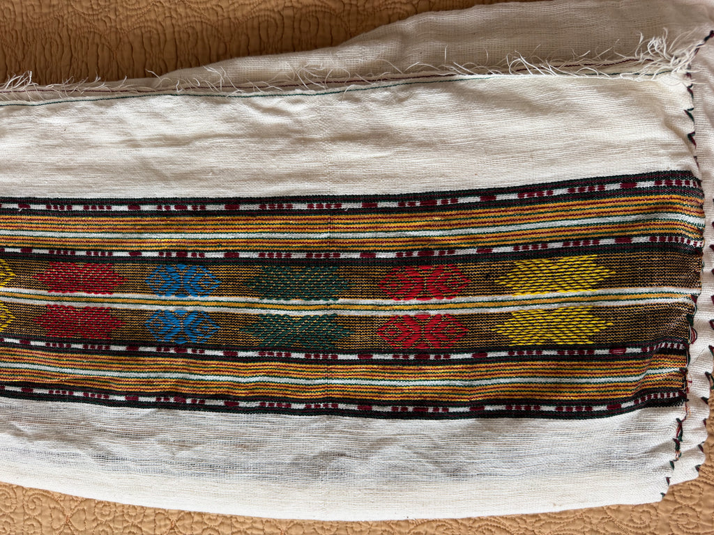 Ethiopian Wollo Biliko Gabi - ወሎ ብልኮ ጋቢ Traditional Cotton Blanket